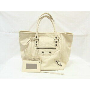 Balenciaga The Sunday Tote Cream Beige Tan Blanc White Creme